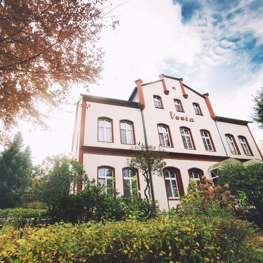 Hotel - Pension Vesta Bad Elster Bagian luar foto